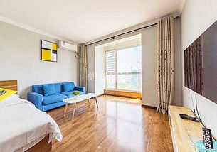 秦皇岛民宿短租 可做饭 酒店公寓 海港区岭后街附近住宿 奥体中心 燕大瞰海高层舒适大床房 蚂蚁短租