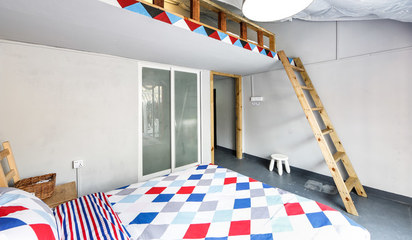 【图】较场尾无事可做民宿B栋阁楼房_龙岗区短租公寓_途家网